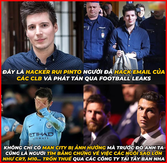 Nhân vật chính khiến Man City và hàng loạt siêu sao bị nhận án phạt.