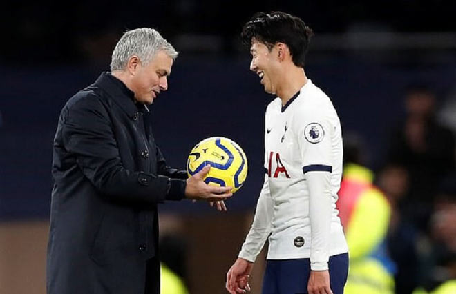 Son Heung Min đang là "thần tài" của Mourinho