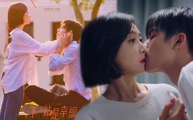 "Trạm kế tiếp là hạnh phúc" đang gây sốt trên màn ảnh Hoa ngữ vì những phân cảnh "tình bể bình" của hai nhân vật chính.