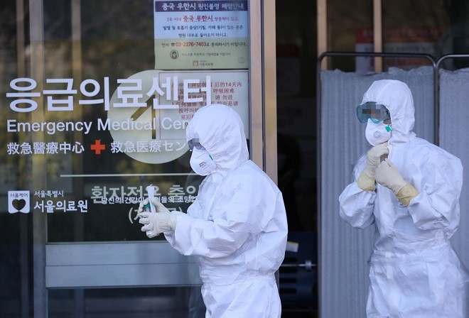 Số ca nhiễm virus Corona ở Hàn Quốc tăng mạnh.