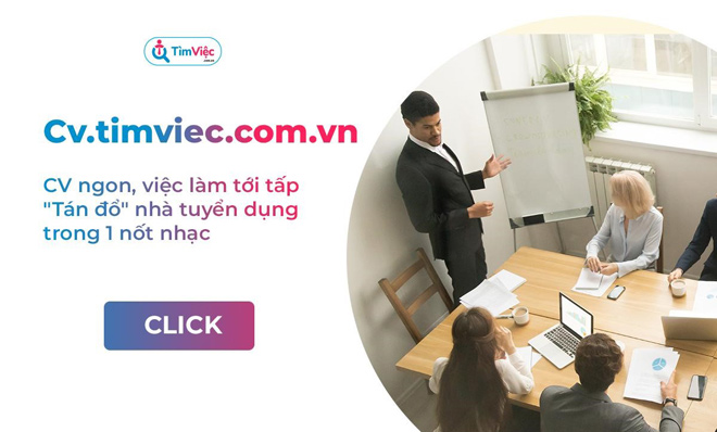 CV.timviec.com.vn – sự lựa chọn thông minh cho ứng viên thời đại mới - 1