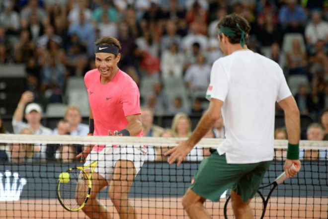 Nadal có trải nghiệm thú vị cùng Federer ở quê nhà Nam Phi của mẹ đẻ "Tàu tốc hành"