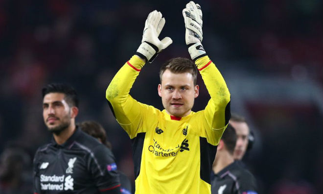 Simon Mignolet từng cùng Liverpool loại MU để tiến vào tứ kết Europa League năm 2016