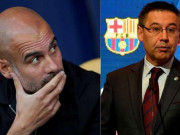 Bóng đá - Chủ tịch Barca ủng hộ cấm Man City dự cúp C1: Pep điên tiết &quot;phản pháo&quot;