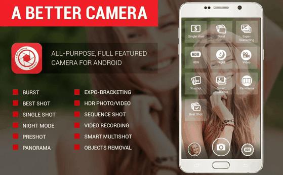 Better Camera được cung cấp miễn phí trên Google Play. Ảnh: TIỂU MINH