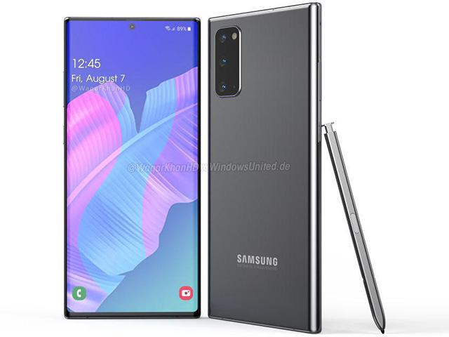 Đến phiên ý tưởng Galaxy Note20 phô diễn làm điên đảo Samfan