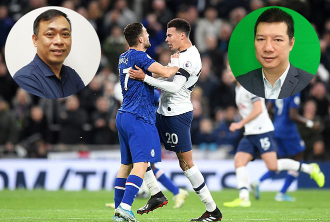 Hai khách mời BLV Quang Tùng và BLV Quang Huy dự đoán tỉ số nào cho đại chiến Chelsea-Tottenham