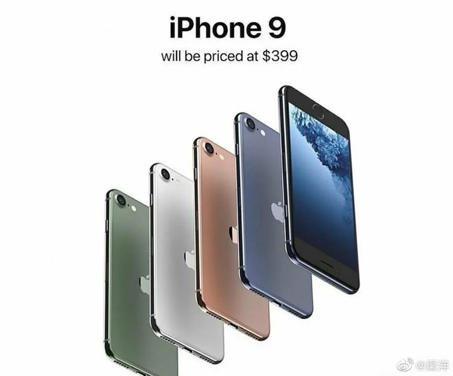 iPhone 9 sẽ có giá bán từ 399 USD.