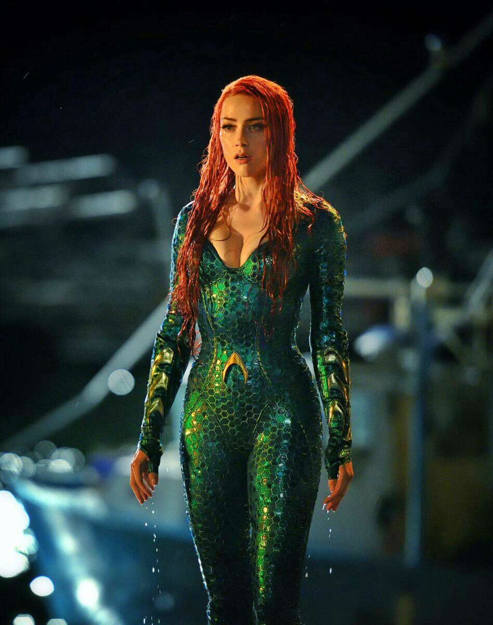 Amber Heard đã luyện tập chăm chỉ cho vai diễn&nbsp;trong phim "Aquaman".