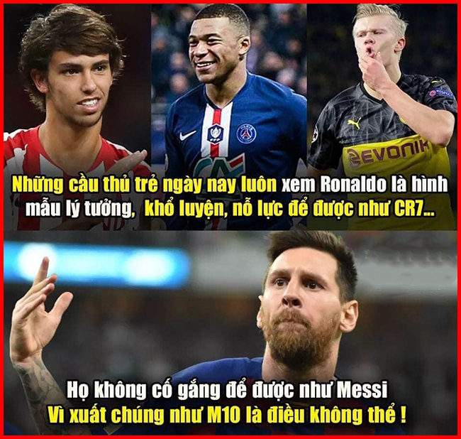 Bởi vì Messi quá xuất chúng khó có người thứ 2 như anh.