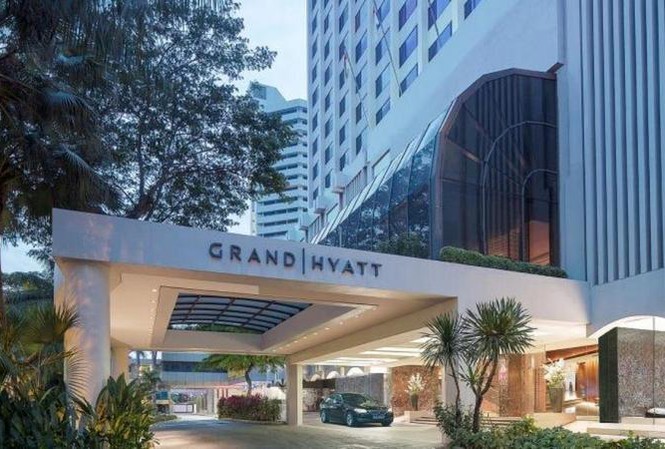 Khách sạn Grand Hyatt Singapore - nơi diễn ra hội nghị.