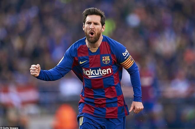 Messi cũng có một ngày rực sáng với 4 lần lập công.