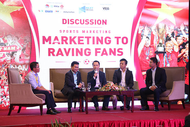 Ông Nguyễn Trung Kiên- Tổng giám đốc Next Media chia sẻ trong sự kiện “Marketing to raving fans”