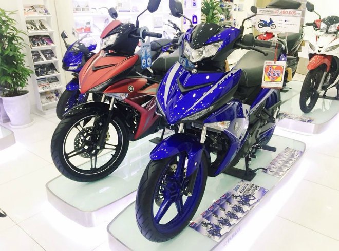 Vua côn tay Yamaha Exciter vẫn đang giảm giá.