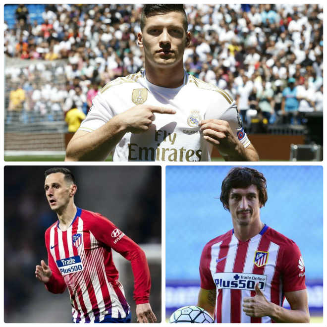 3 thương vụ của Real Madrid và Atletico Madrid chiêu mộ Luka&nbsp;Jovic, Nikola Kalinic và Stefan Savic đang bị nhà chức trách "sờ gáy"