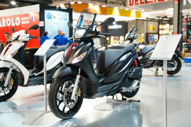 Trước đó 2020 Piaggio Medley đã xuất hiện tại EICMA 2019.