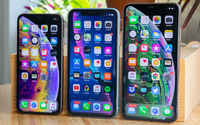 Bộ ba iPhone 11 năm ngoái.