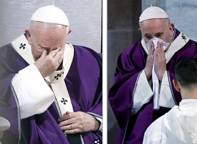 Giáo hoàng tỏ ra không được khỏe sau khi gặp gỡ 12.000 tín đồ ở Vatican.