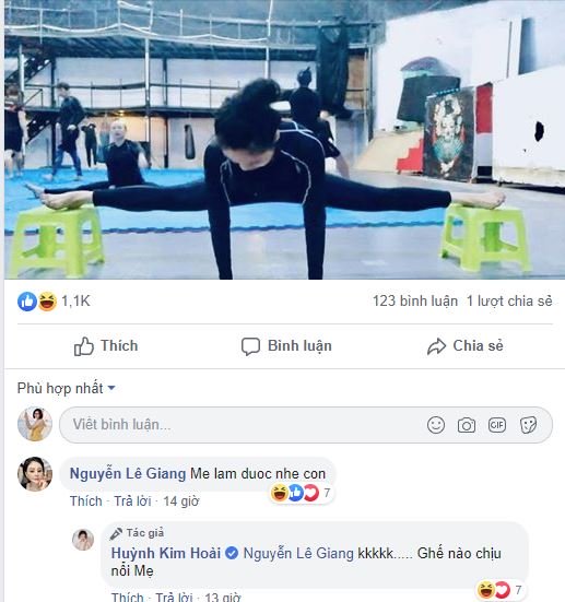 Lê Lộc "bóc phốt" cân nặng của mẹ trên mạng xã hội