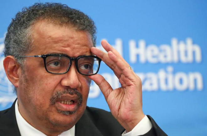 Tổng giám đốc WHO - ông Tedros Adhanom Ghebreyesus. Ảnh: AP