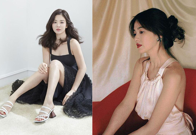 Sau khi ly hôn, Song Hye Kyo được khen ngày càng cởi mở và quyến rũ hơn trong việc chọn trang phục gợi cảm.