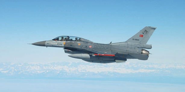 Tiêm kích F-16 của không quân Thổ Nhĩ Kỳ.