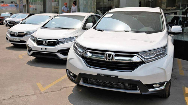 Phí trước bạ của Honda CR-V tại Hà Nội và một số địa phương không dưới 100 triệu đồng