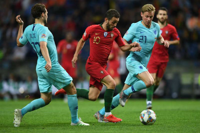 ĐT Bồ Đào Nha từng thắng ĐT Hà Lan 1-0 trong trận chung kết UEFA Nations League mùa giải đầu tiên