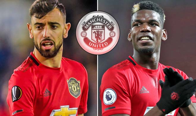 Người hâm mộ MU đang chờ đợi sự kết hợp giữa Bruno Fernandes và Pogba