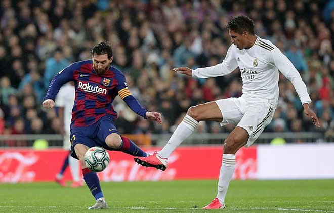 Messi đã không ghi bàn hay kiến tạo cho Barca trong 5 trận "Siêu kinh điển" gần nhất đối đầu Real