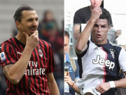 Bóng đá - Ronaldo đấu Ibrahimovic: &quot;Thần may mắn&quot; giúp Juventus đại chiến AC Milan