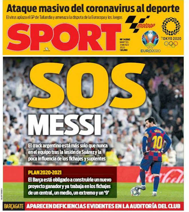 Messi "cô đơn"