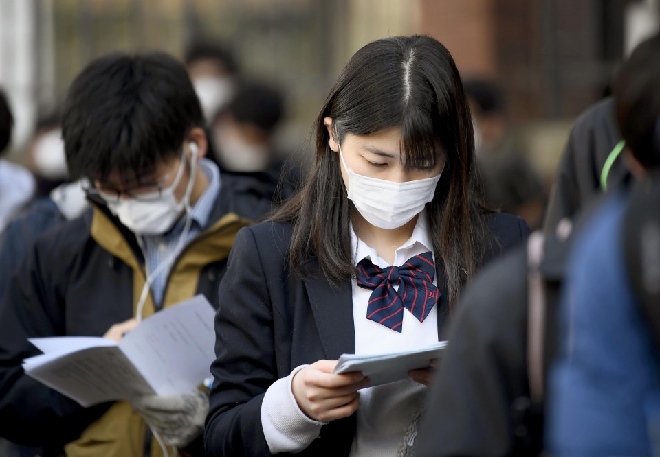 Nhật Bản ghi nhận số ca nhiễm Covid-19 cao nhất theo ngày. Ảnh minh họa: Kyodo News