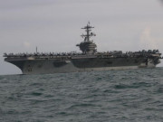 Tin tức trong ngày - Tin tức 24h qua: Siêu tàu sân bay USS Theodore Roosevelt cập cảng Đà Nẵng