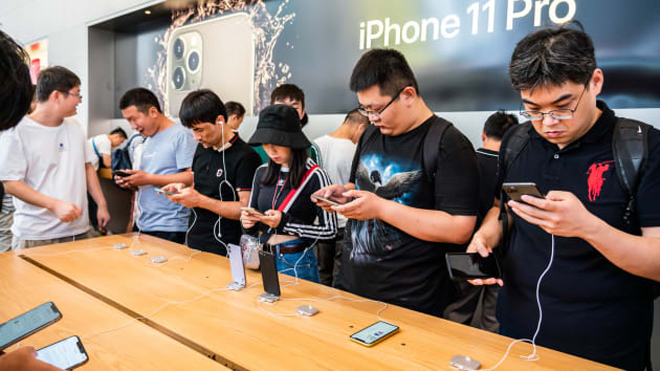 Apple cũng có nhiều nhà máy lắp ráp iPhone tại Trung Quốc.