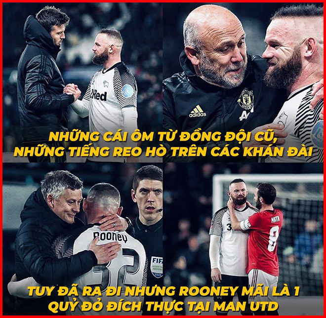 Rooney vẫn mãi là huyền thoại ở Manchester United.