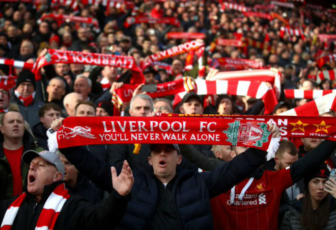 Liverpool là đội đầu tiên trong lịch sử thắng liên tiếp 22 trận trên sân nhà ở giải VĐQG Anh&nbsp;