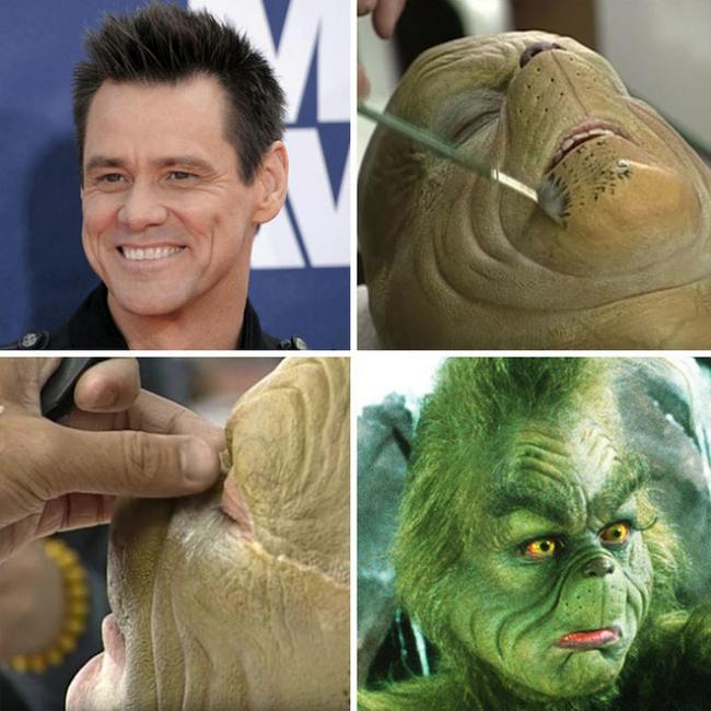 Jim Carrey trong &#34;How the Grinch stole Christmas&#34;