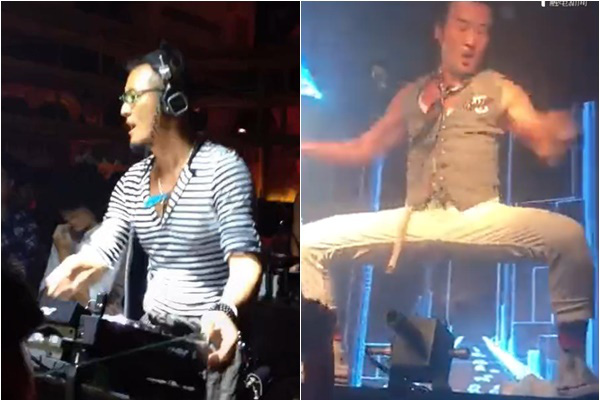 Hết thời, Tôn Hưng phải làm DJ trong quán bar