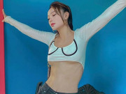 Thời trang - Minh Hằng diện mốt croptop xuống phố