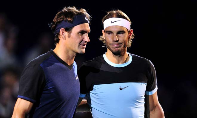 Nadal vẫn kém xa thành tích của Federer