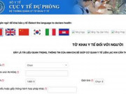 Tin tức trong ngày - Từ 10/3, khai báo y tế toàn dân được thực hiện như thế nào?