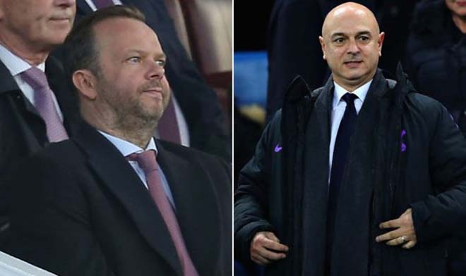 Phó chủ tịch MU - Ed Woodward hứa hẹn sẽ có cuộc đàm phán căng thẳng với Chủ tịch Daniel Levy của Tottenham