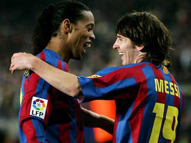 Messi là hậu duệ xuất sắc nhất của Ronaldinho