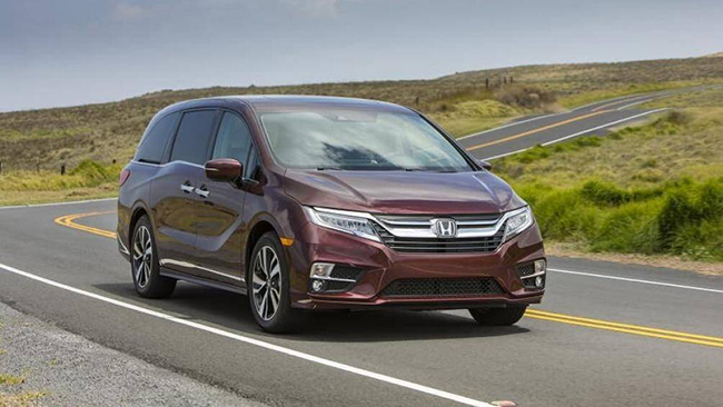 6. Honda Odyssey (doanh số: 133.282 chiếc)
