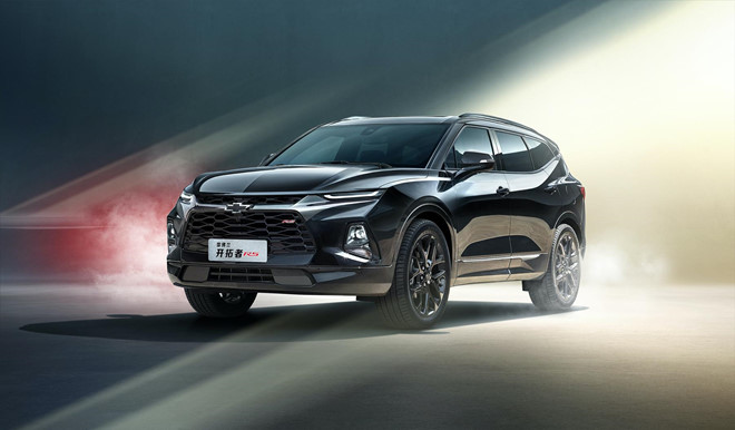 Chevrolet Blazer 2021 lộ hình ảnh khoang nội thất - 1