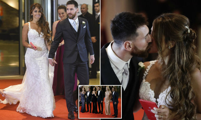 Leo Messi và vợ mình - Antonella Roccuzzo có cách làm từ thiện thông qua đám cưới của họ rất đặc biệt