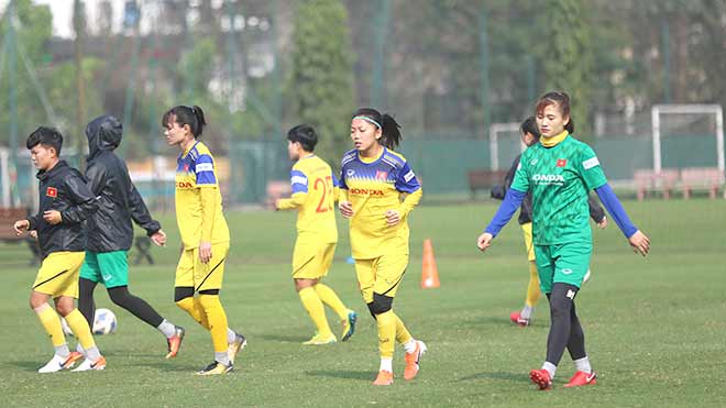 ĐT nữ Việt Nam đặt mục tiêu khiêm tốn trước trận lượt về