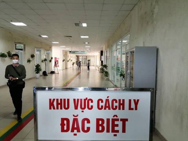 Khu vực cách ly đặc biệt tại BV Bệnh nhiệt đới Trung ương cơ sở 2. Ảnh: HÀ PHƯỢNG.