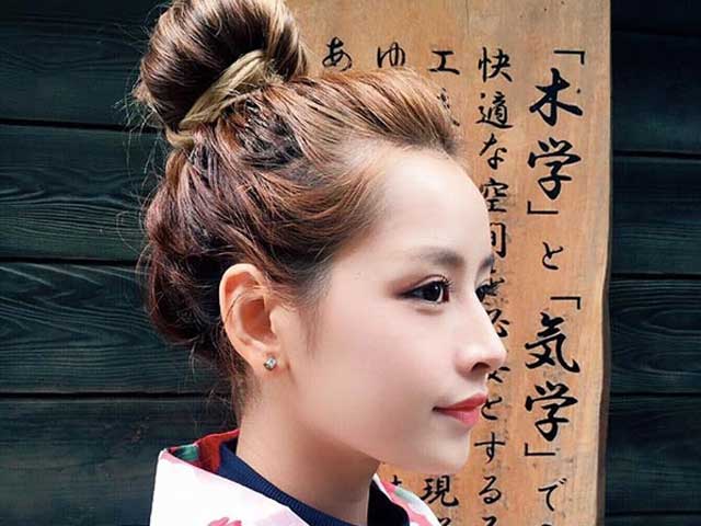 Cách tết tóc cực xinh được phụ nữ Nhật Bản ưa chuộng